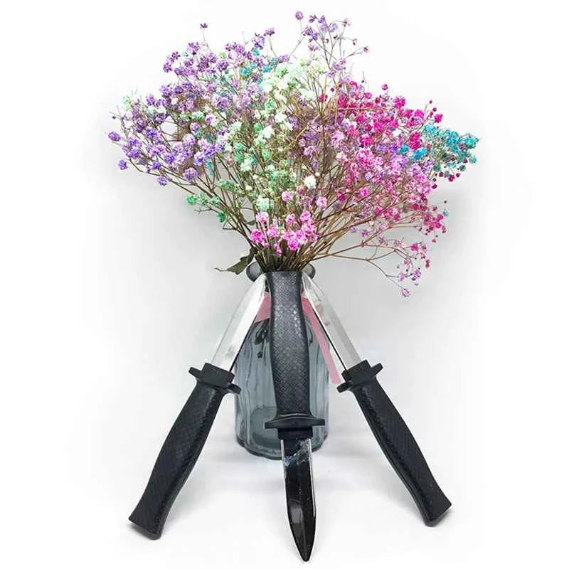 Props Toys Joke Magic Plastic Retractable Knife Joke Prank Props Knife Scary Trick Fake Dagger Funny - Big Tim's Magic Emporium