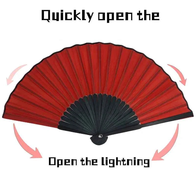 Auto Appearing Fan – Instant Spring Fan Magic Prop (Two Fan Set) - Big Tim's Magic Emporium