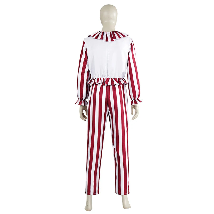 Clown Cosplay Costume New Movie Clown in A Cornfield Cosplay Jumpsuit Terror Play Outfit Kid Adult Halloween Party Clown Clothes - Big Tim's Magic Emporium