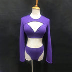 The Stardust Electra Performance Set – Long-Sleeve Pole & Gogo Bikini
