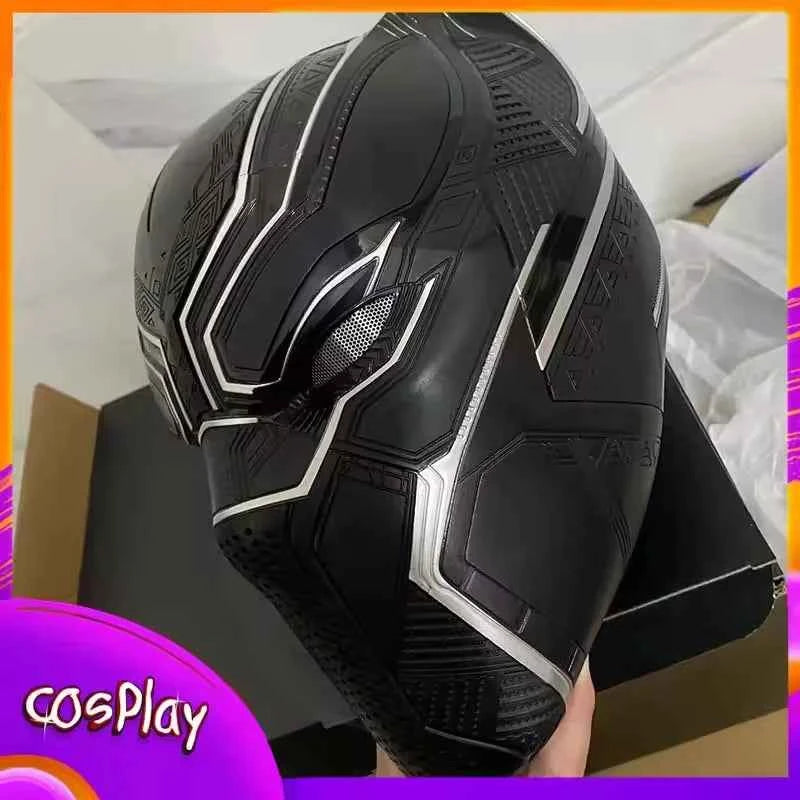 Cosplay Movie Helmet Movie Props Live Black Panther Mask Christmas Roleplaying Mask Silicone Realistic Mask Cosplay Panther Mask
