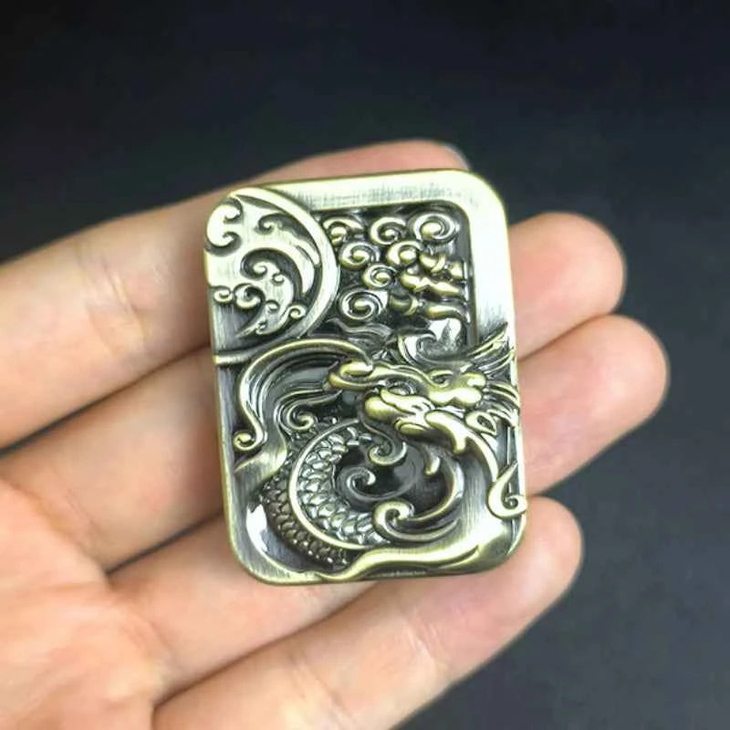 Magnetic Push Coin Haptic Coin Pushing Card Pushing Plate Mechanical Slider Mini Fidget EDC Metal Stress Relief Toy Antistresse