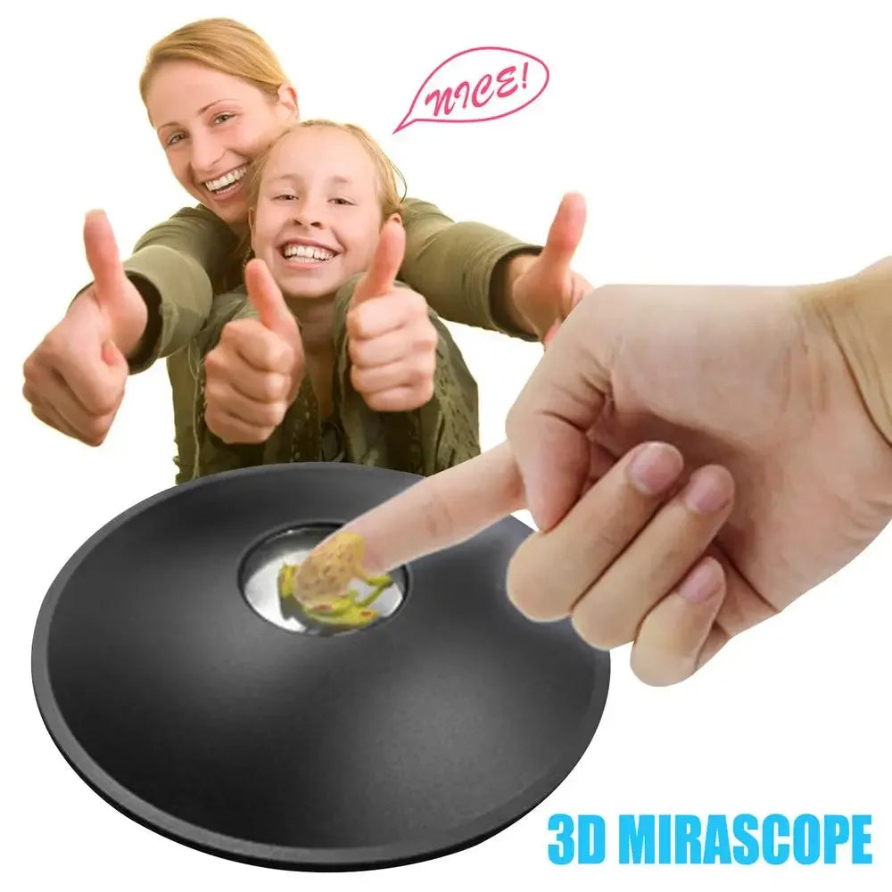 3D Mirascope – Parabolic Mirror Hologram Optical Illusion Toy - Big Tim's Magic Emporium