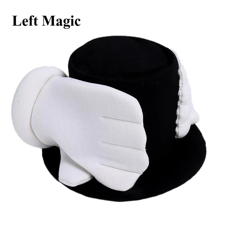 Rabbit in Hat Puppet (Brown/Yellow) Magic Tricks Cute Little Bunny Appearing Magia Stage Illusions Gimmick Mentalism Comedy Prop - Big Tim's Magic Emporium