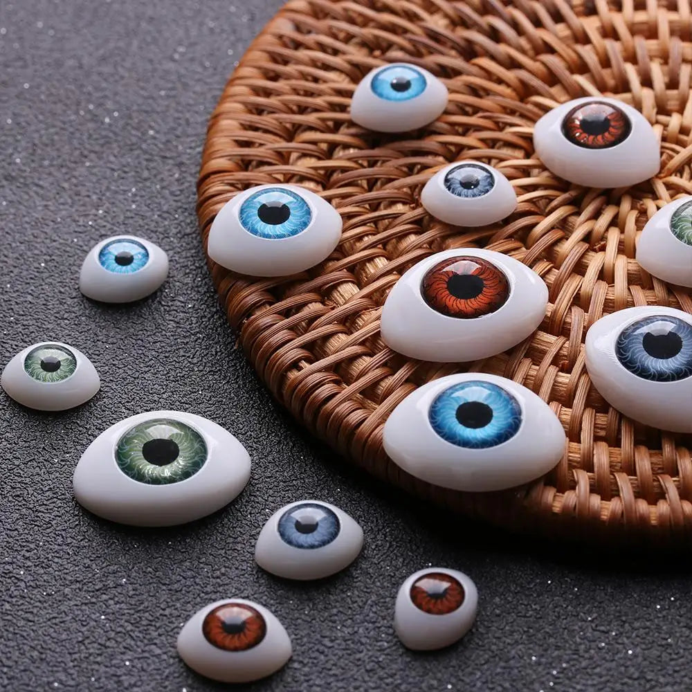20pcs Puppet Making Dinosaur Eyes Funny Plastic Doll Safety Eyes For Animal Toy DIY Craft Accessories - Big Tim's Magic Emporium