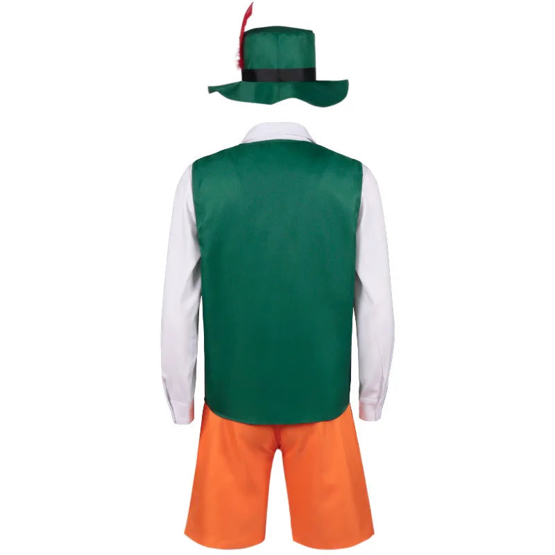 Man German Oktoberfest Outfits Performance Cosplay Costume Halloween Carnival Clothing Accessories Set - Big Tim's Magic Emporium