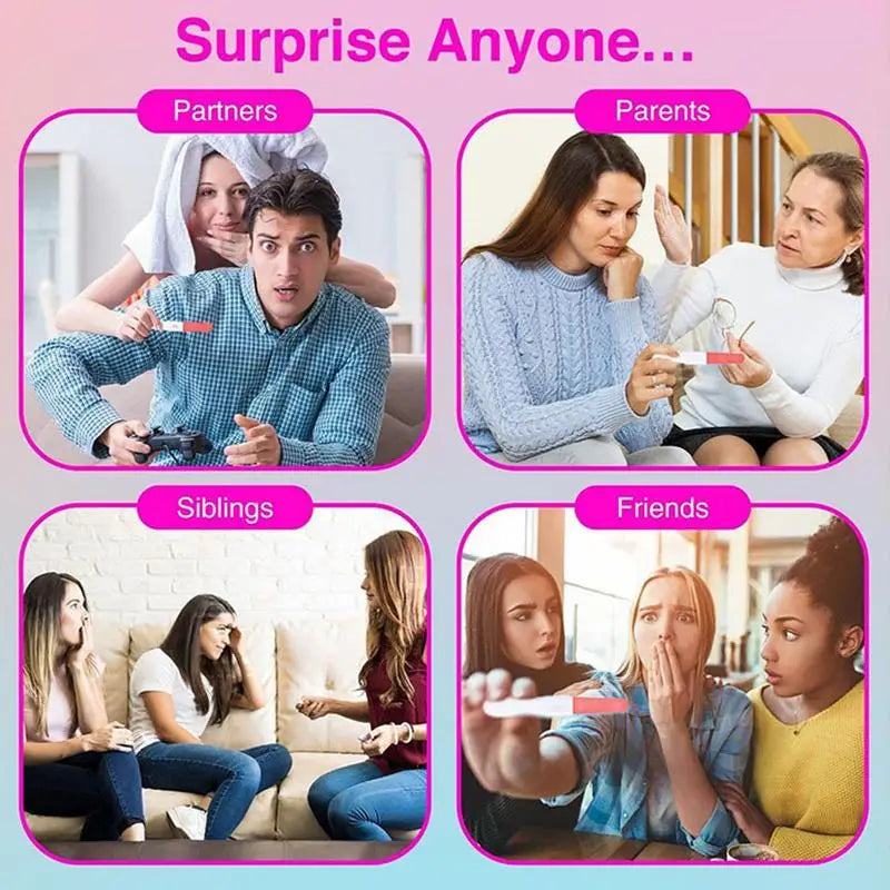 Fake Pregnancy Test Trickys Always Positive -fool's Joke False Early Result Pregnancy Practical Test Joke Day Toy Friends Joke - Big Tim's Magic Emporium