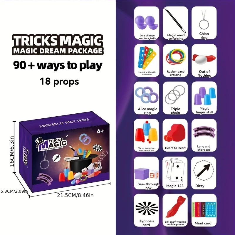 Kids Magic Gift Box Set – Beginner Close-Up Magic Kit - Big Tim's Magic Emporium