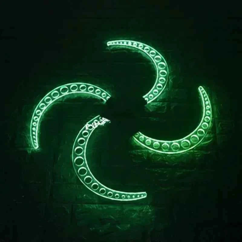 Party Dance Stage Catwalk Performance Show Wears Props Luminous Glowing Robot Men Scimitar Led Sticks Lighted  Led Costumes