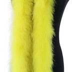 Fluffy Marabou Turkey Feather Boa (2 Meters)