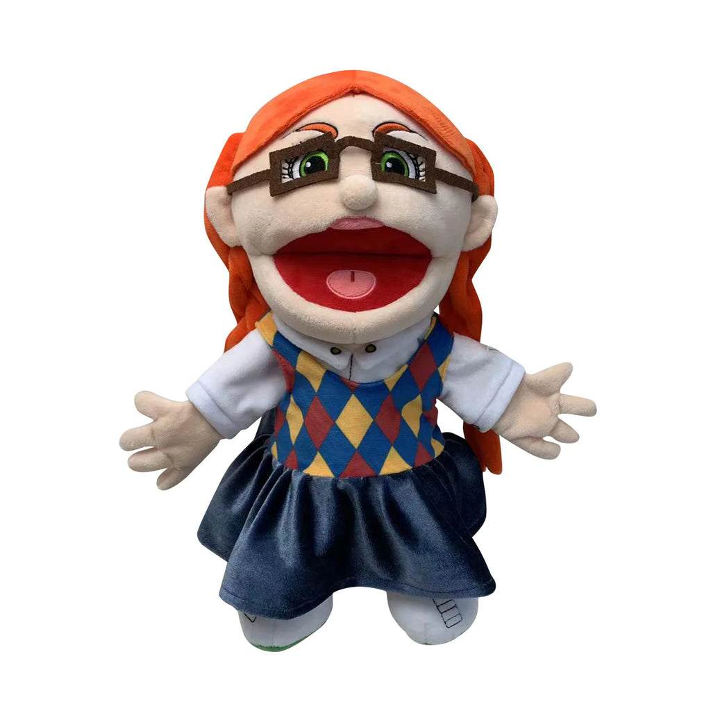 Cartoon Hand Puppet Toy Jeffys Zombie Boy Puppet Brinquedo Kawaii Stuffed Animal Jeffy Puppet Family Real Sml Doll Birthday Gift - Big Tim's Magic Emporium