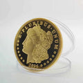 Fashion Morgan Dollar Coin Commemorative Coin Bitcoin Commemorative Medal Scenic Area Coin Home Activity Decoration Gift