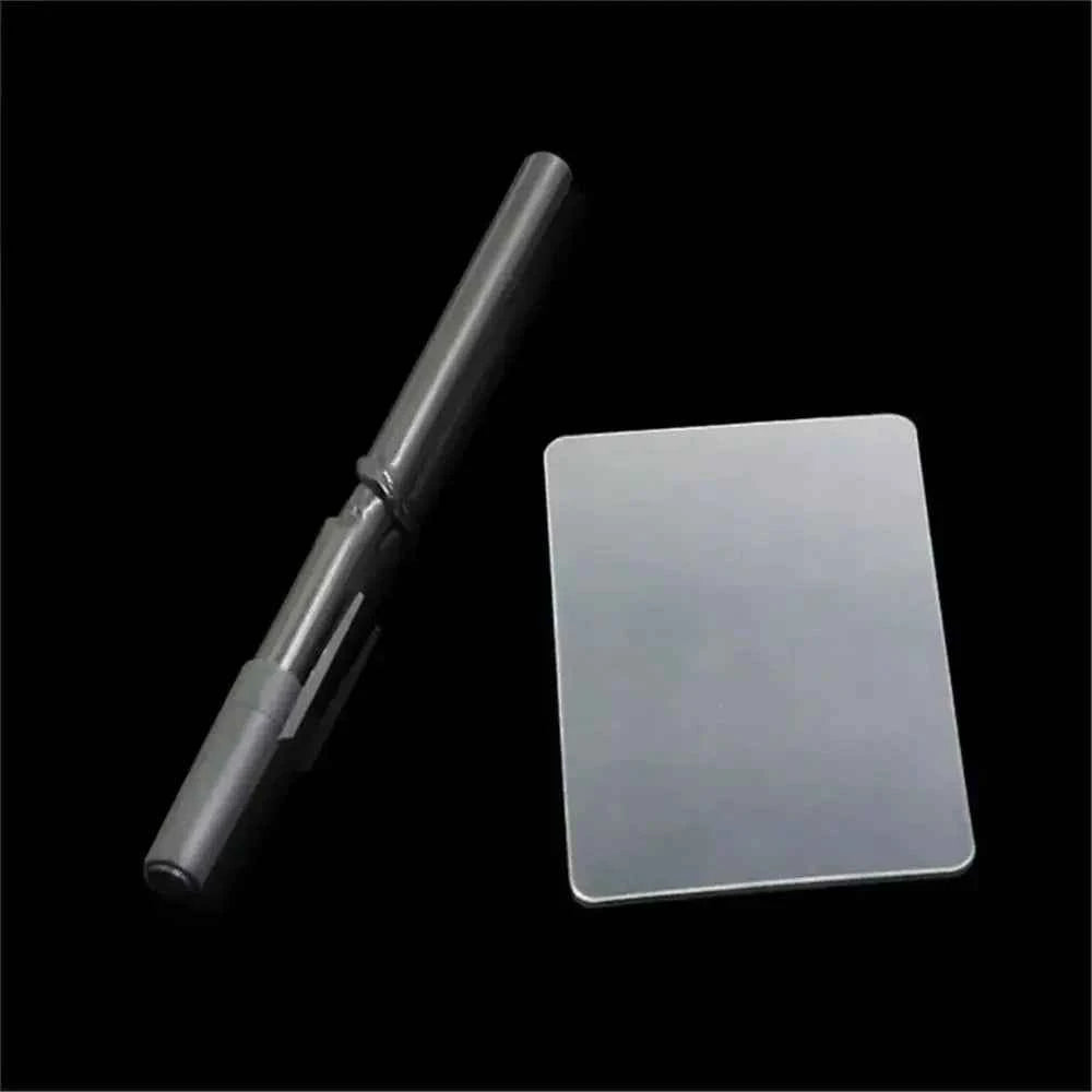 Magic Tricks Lubors Lens Twisted Pen Magic Props Card Perspective Distortion Gimmick Porp Performing Perspective Card Magic