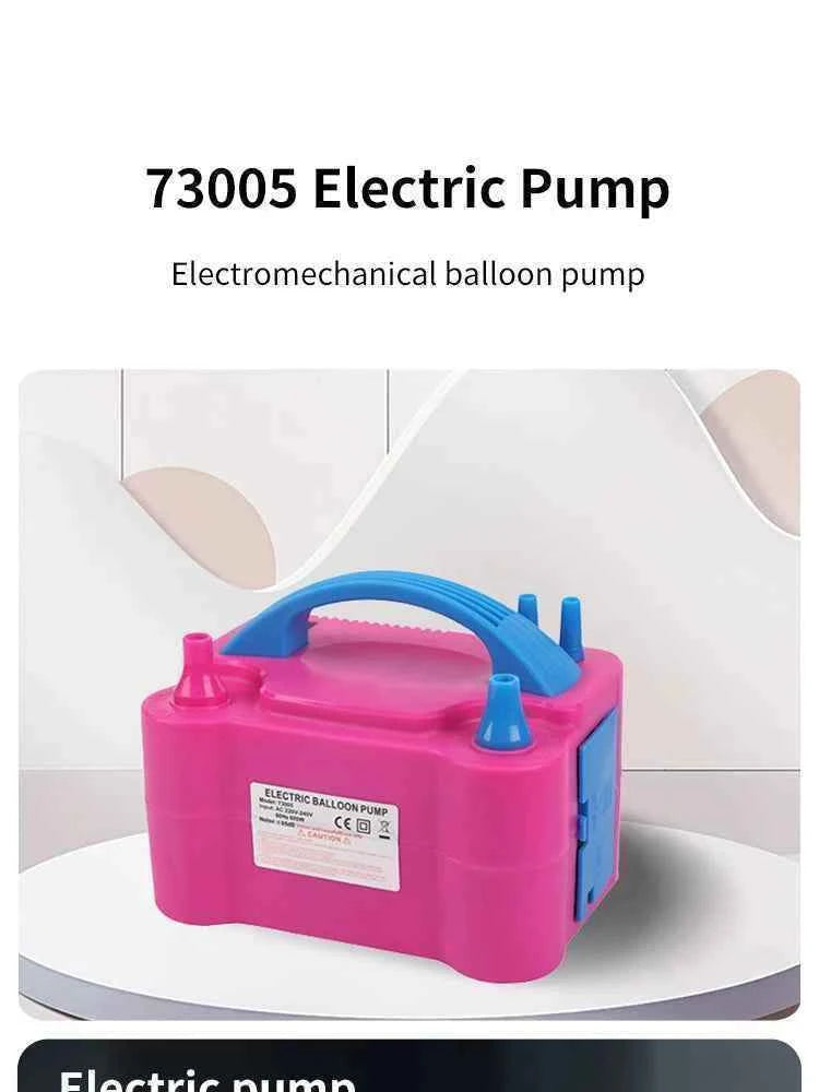 1pc, Balloon Inflatable Electric Air Pump, Birthday Party Supplies, Wedding Supplies, Double-layer Balloon Electric Pump, Party