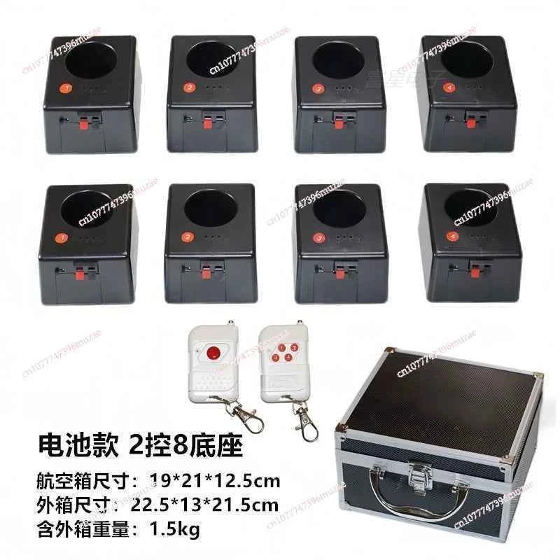 Stage Electronic Sprayer Equipment Bar Wedding Performance Props Starlight Waterfall Machine, Controller