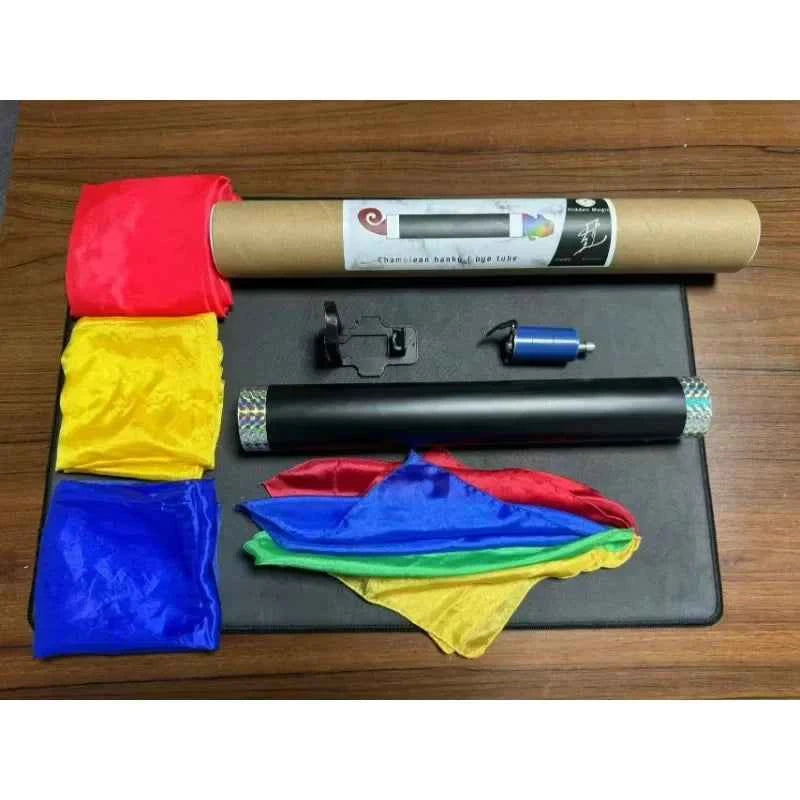 Chameleon Hanky Dye Tube – Silk Color Change Magic Prop by Murphy’s Magic - Big Tim's Magic Emporium