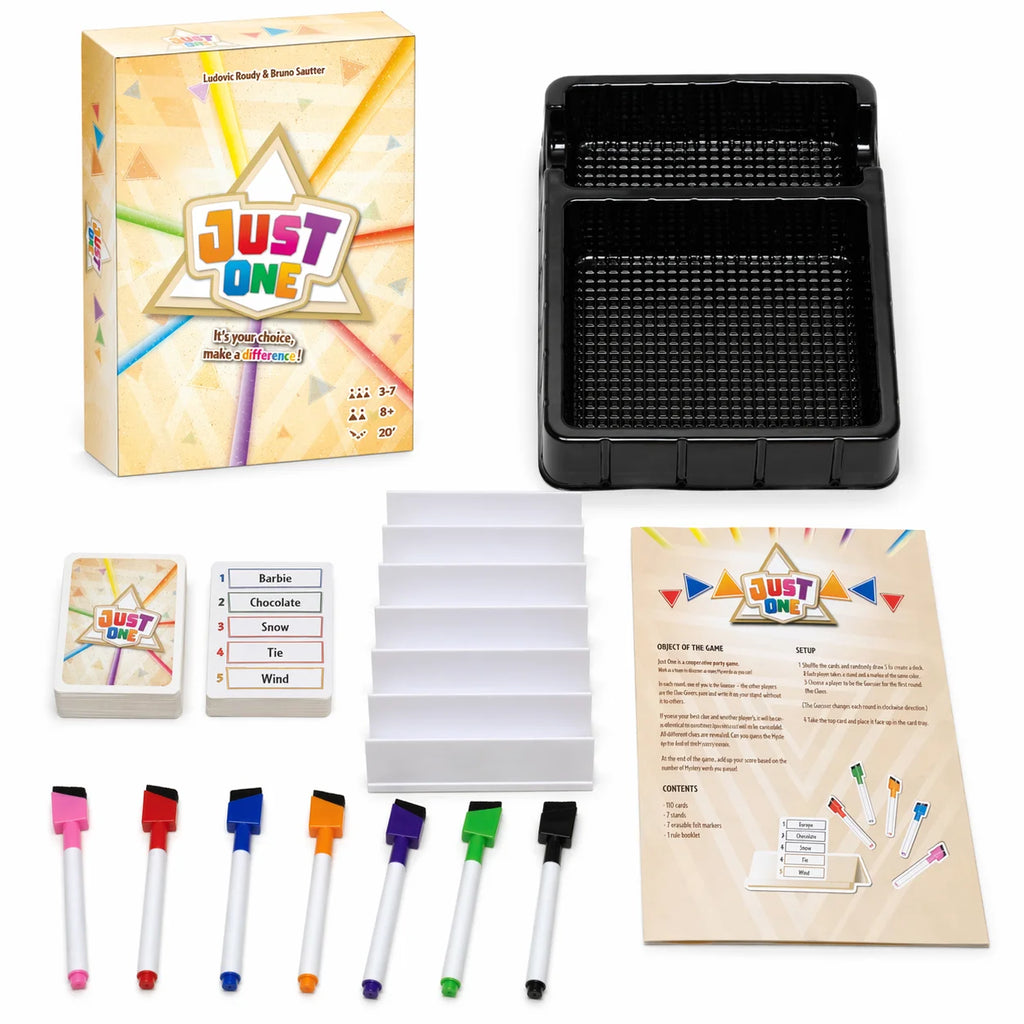 Just One Cooperative Board Game - Party Word Guessing Game for Families & Friends,3-7 Players, Easy to Learn Award Winner - Big Tim's Magic Emporium