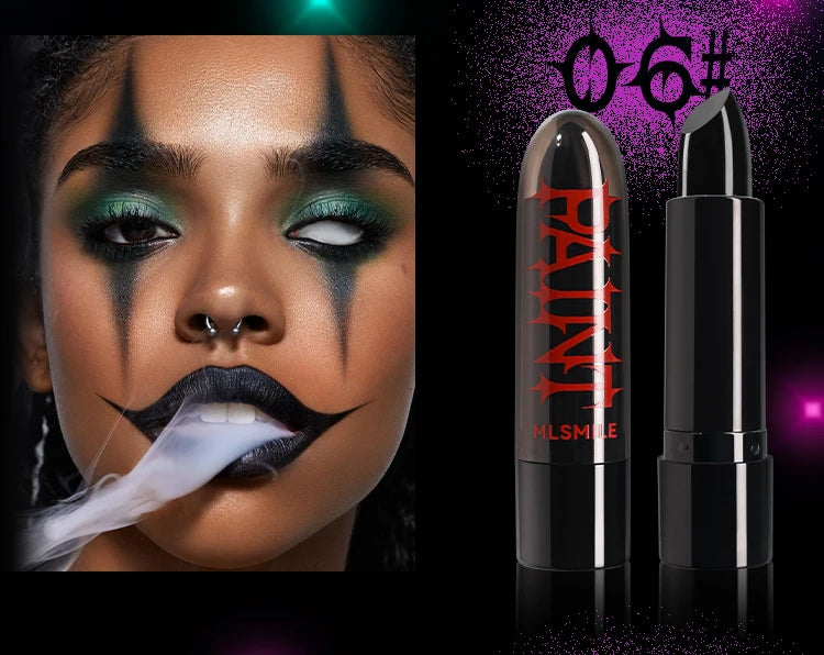 Halloween Face Body Painting Stick Cream Waterproof Light Neon Green Purple Pink Black White Paint Cream Party Art Makeup