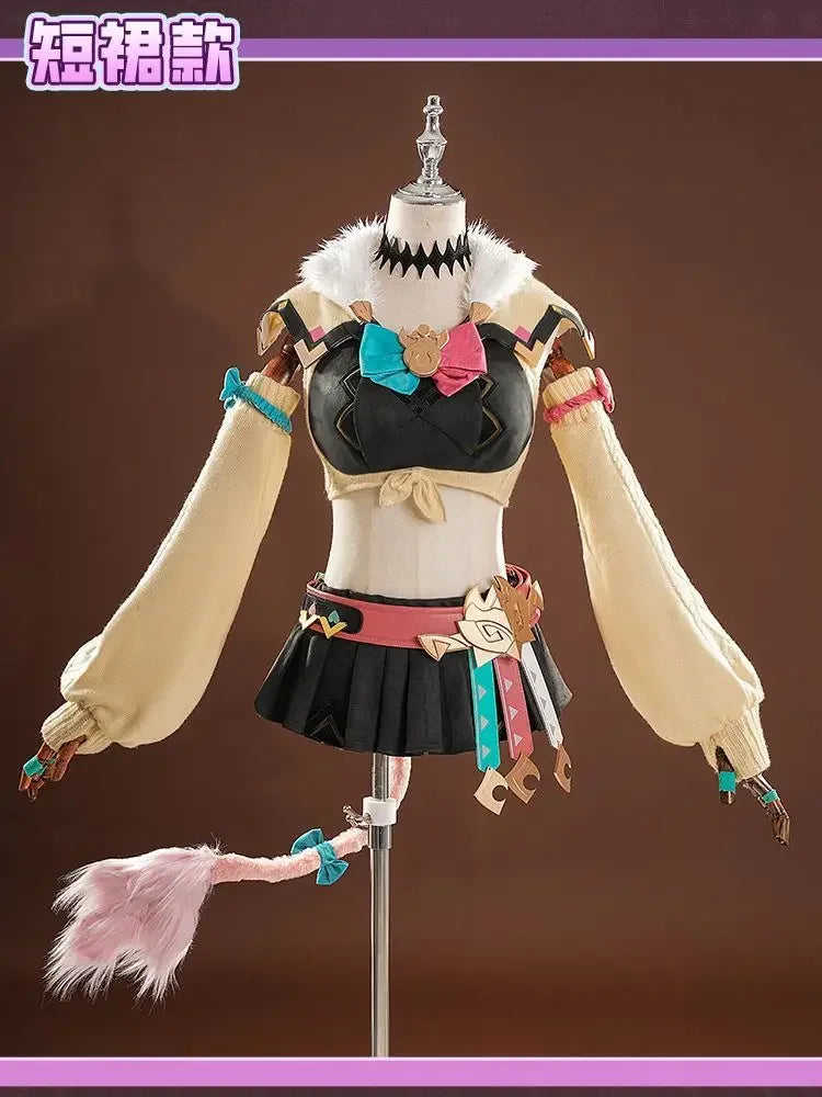 FilmStyle Genshin Impact Varesa Cosplay Costume Uniform Halloween Carnival Party Christmas Play Role Clothes Clothing for Women - Big Tim's Magic Emporium