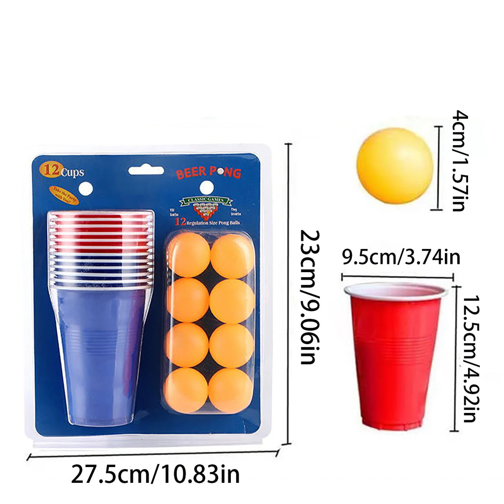 Beer Ping Pong Party Cup, Two Color Cup Adult Party Game, Desktop Interactive Party Game - Big Tim's Magic Emporium