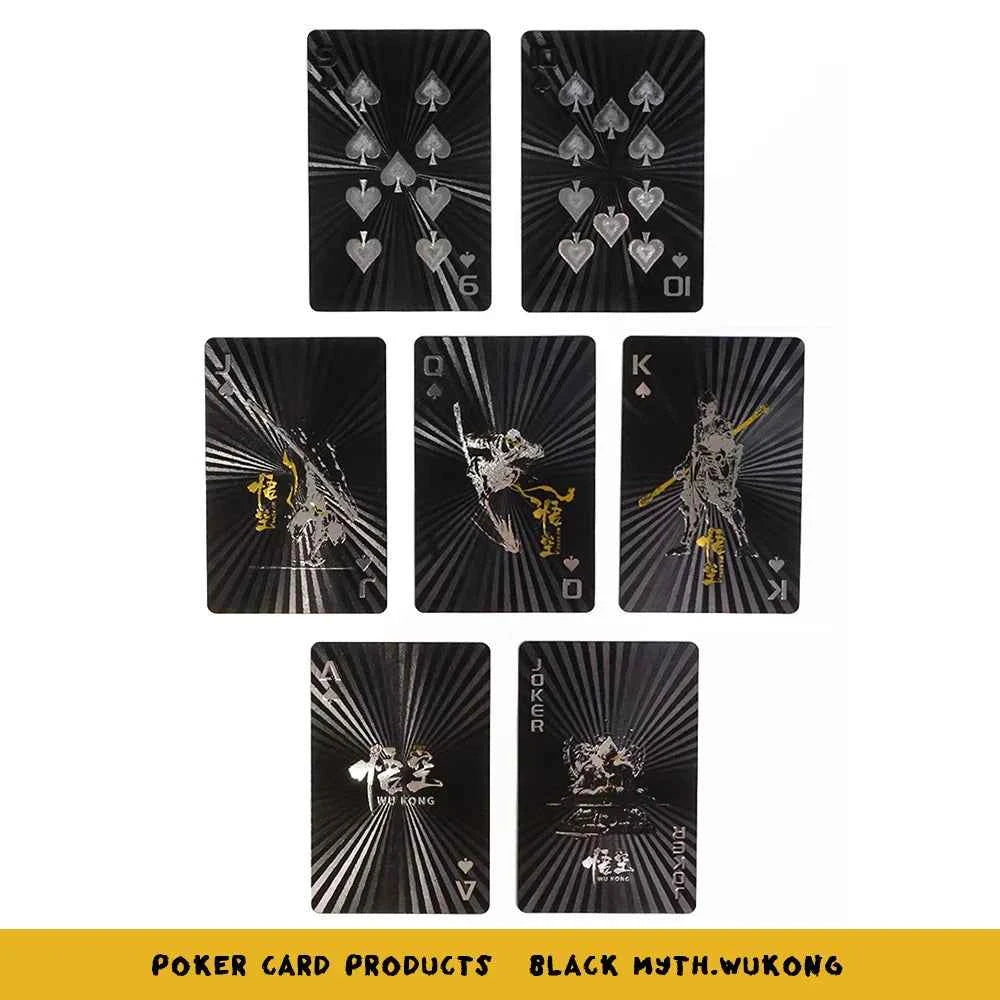 WUKONG Playing Cards Plastic Poker Deck Game Magic Pokers Waterproof Card Gift Collection Board Game