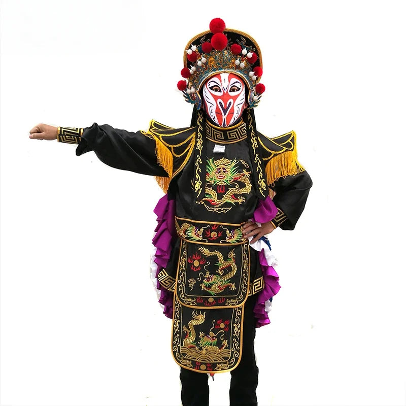 Authentic Sichuan Opera face-changing costumes face props clothes teaching Sichuan face-changing 13 masks