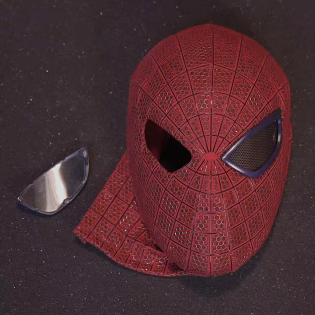 In Stock Spider-Man V1 V2 Handcrafted High-Quality Mask Spiderman Garfield'S Version Peter Parker Amazing Halloween Cosplay Gift - Big Tim's Magic Emporium