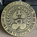Funny Dick Spade Challenge Coin Ins Wind Ancient Bronze Retro Wandering Coin Funny Coin