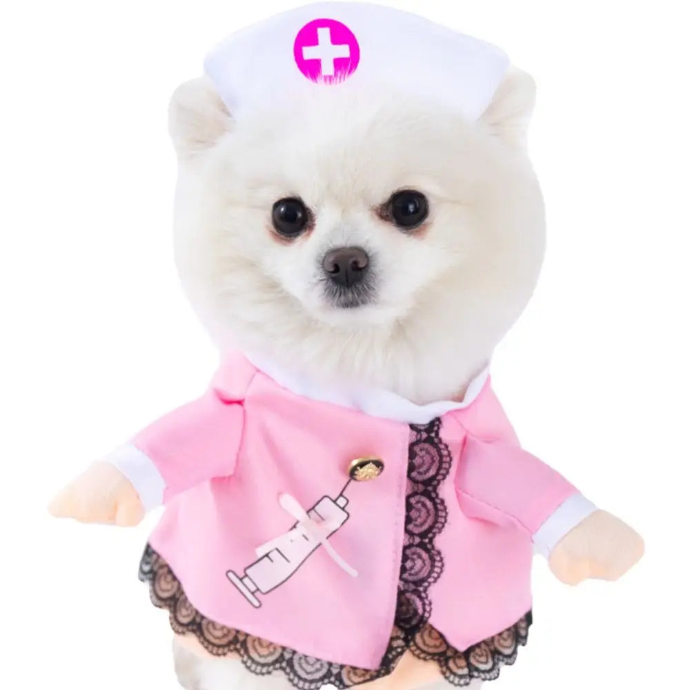 Easy To Wear Halloween Pet Costume Funny Soft Fabric Dog Cosplay Clothing Pet Supplies Uniform Kitten Puppy Costume