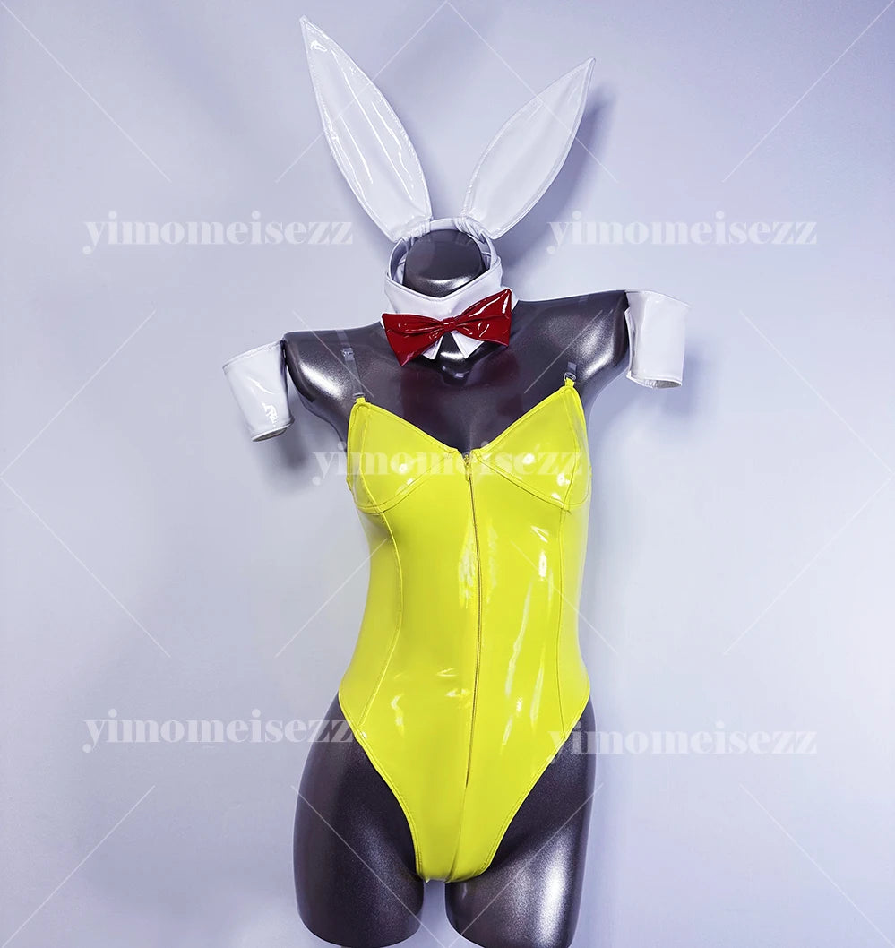 Customized Rabbit Girl Cosplay Costume | Anime Halloween Jumpsuit for Nightclub & Conventions - Big Tim's Magic Emporium