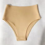 High-Waist Elastic Performance Shorts