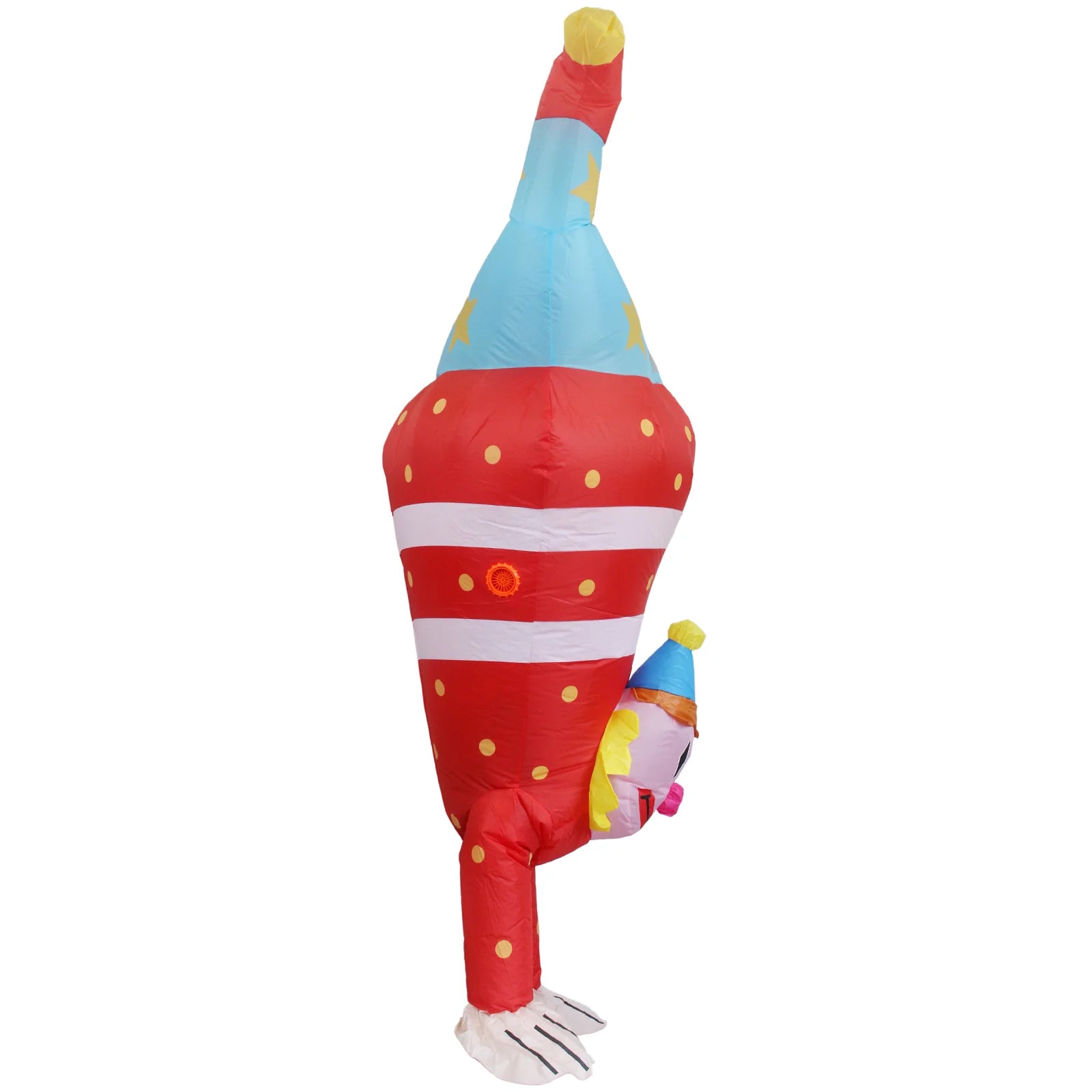 Mascot Clown Inflatable Costume for Adult Men Women Dance Parties TV Programs Carnivals Opening Celebrations - Big Tim's Magic Emporium