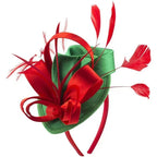 Women’s Feather Fascinator Hairband for Derby, Tea Parties & Events