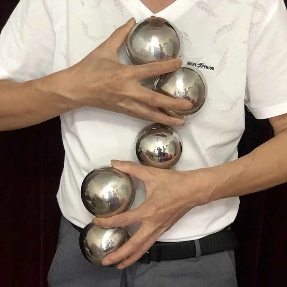 One Steel Ball To Five (Upgraded Version) Magic Tricks Multiplying Balls 8.9cm Stage Illusions Gimmicks Mentalism Magia Props - Big Tim's Magic Emporium