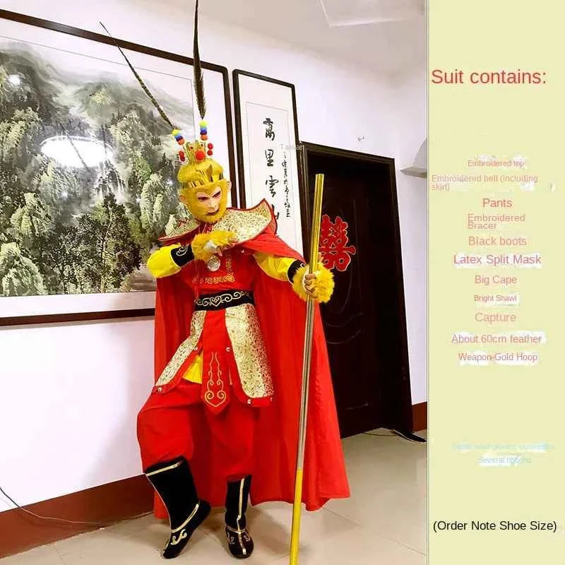 performance clothes stage performance costumes adult stage props mask