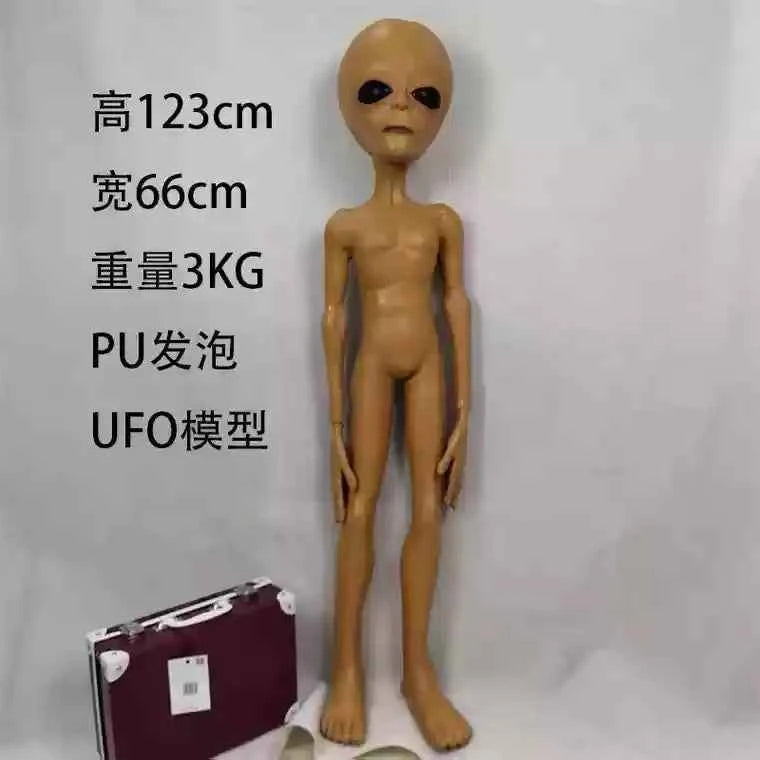 Realistic Alien Model Event Display Supplies 1/1.2 Meters High Movie Shooting Props Living Room Decoration Household Goods