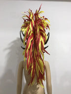 The Stardust Dynasty – Majestic Velvet & Feather Samba Masquerade Crown