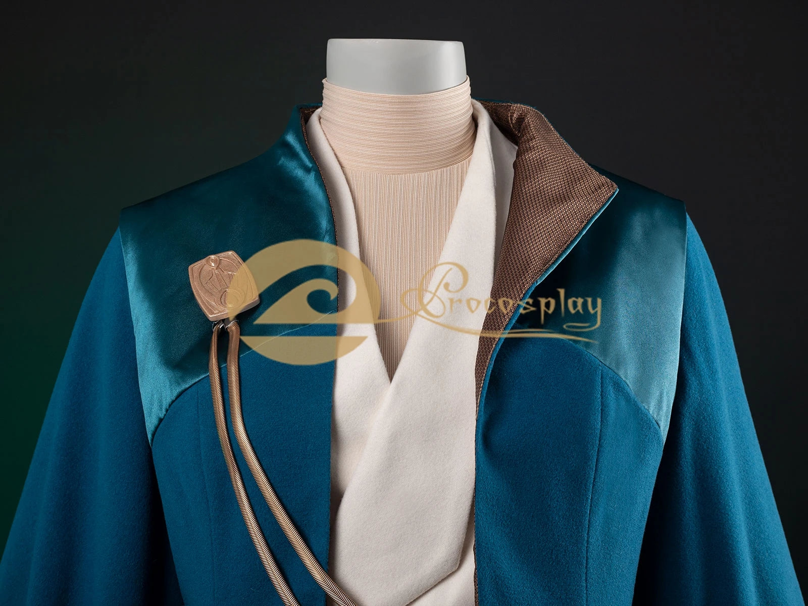 Mon Mothma Cosplay Costume | Women's TV Outfit for Halloween & Roleplay - Big Tim's Magic Emporium