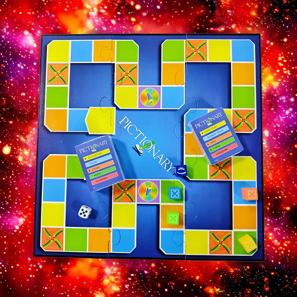 Pictionary (Party Version), a Game Specially Designed for Parties, Card Game, Board Game, Suitable as a Gift (Slight Color Difference) - Big Tim's Magic Emporium