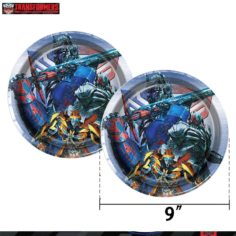 Transformers Party Favor Transformer Birthday Party Decorations Party Supplies Balloons Tablecloth Cups Plates Baby Shower Gifts - Big Tim's Magic Emporium