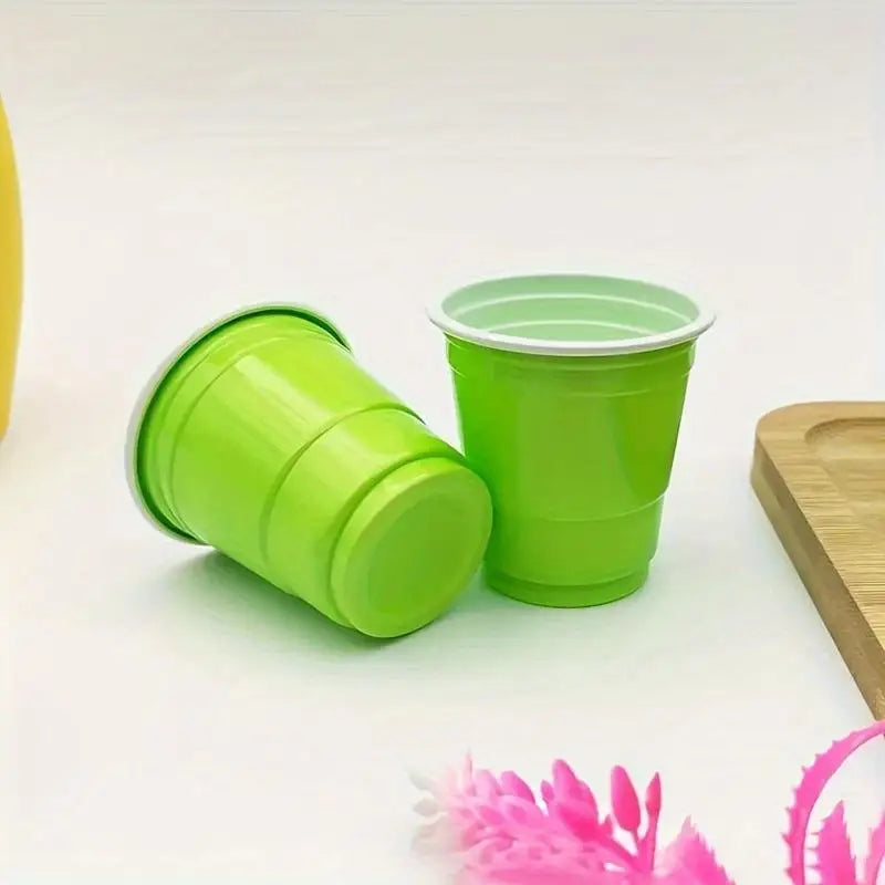 50pcs Party Disposable Plastic Cups Birthday Wedding Festival Beer Drink Soda Cups Party Game Cups - Big Tim's Magic Emporium