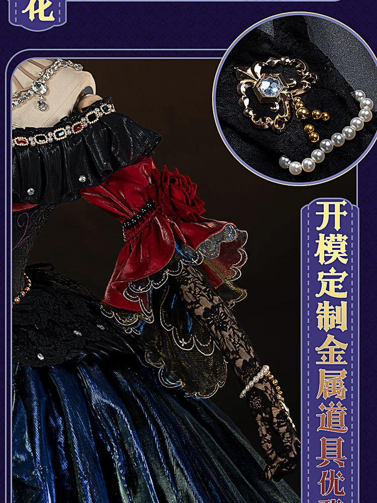 Mary‌ Cosplay Costume for Halloween Christmas Comic Exhibition Game Identity V Bloody Cute Woman S-XXL New Red Dress IN STOCK - Big Tim's Magic Emporium