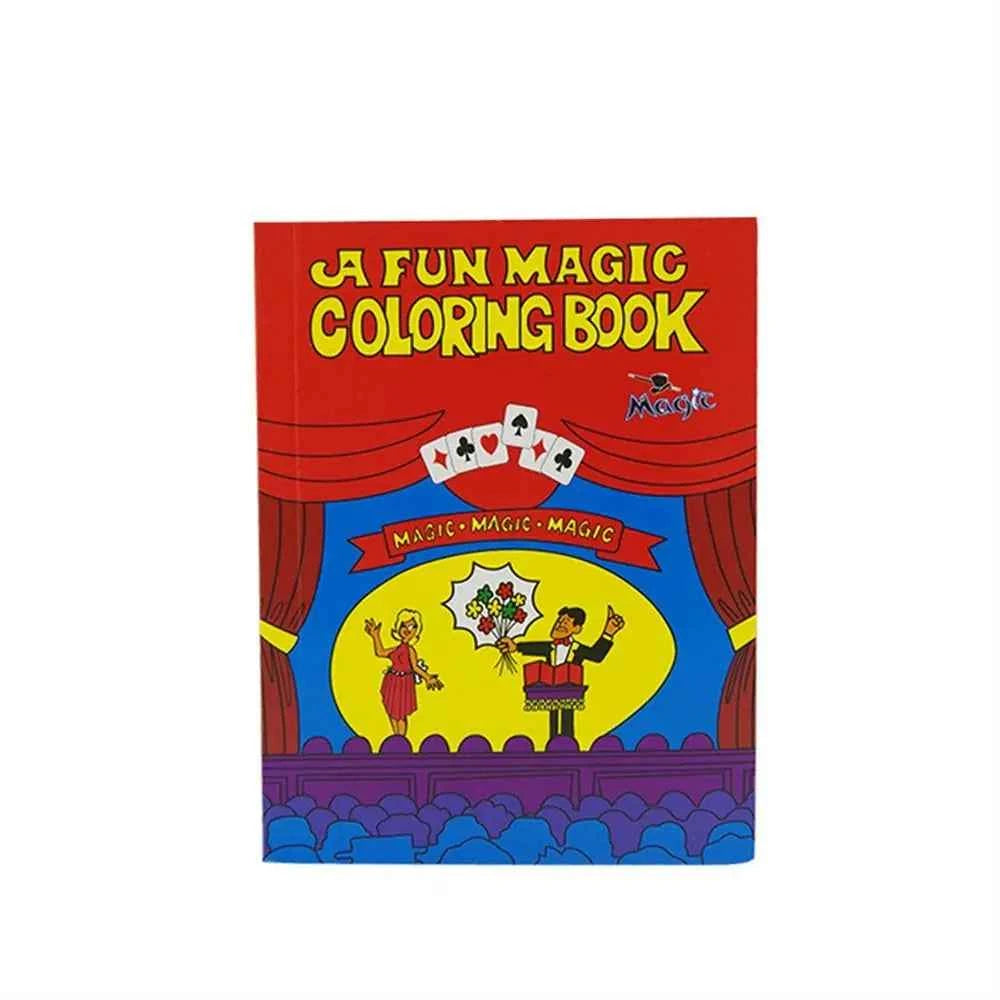 Children Teens Adults Magic Trick Book Magic Prop Magic Coloring Book Comedy Magic Classic Toys Magician Game