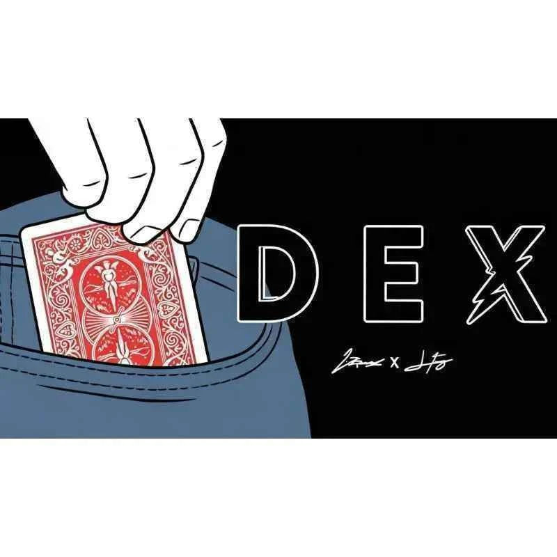 Dex by Lloyd Barnes (Gimmick and Online Instructions) Card Magic and Trick Decks Stage Magic Props Illusions Street Magicians