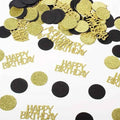 Black Gold Paper Scraps Birthday Party Paper Scraps Birthday Party Desktop Decoration Supplies