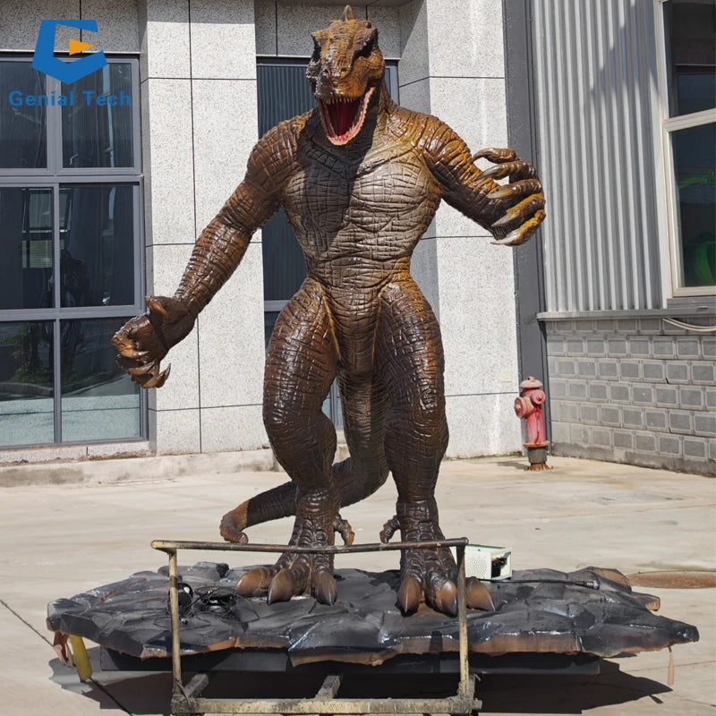realistic electric simulation life-size animated animal model