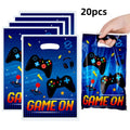 20Pcs Game Party Gift Bags Video Game Themed Birthday Party Candy Bags Birthday Party Gift Bags with Handles Birthday Party Gift Bags
