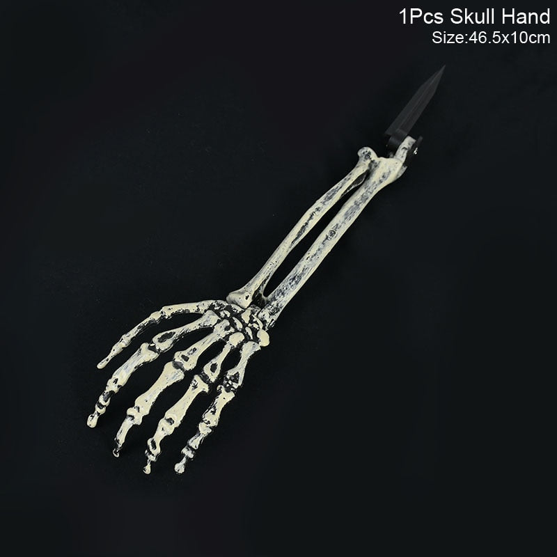 Halloween Skeleton Skull Prop