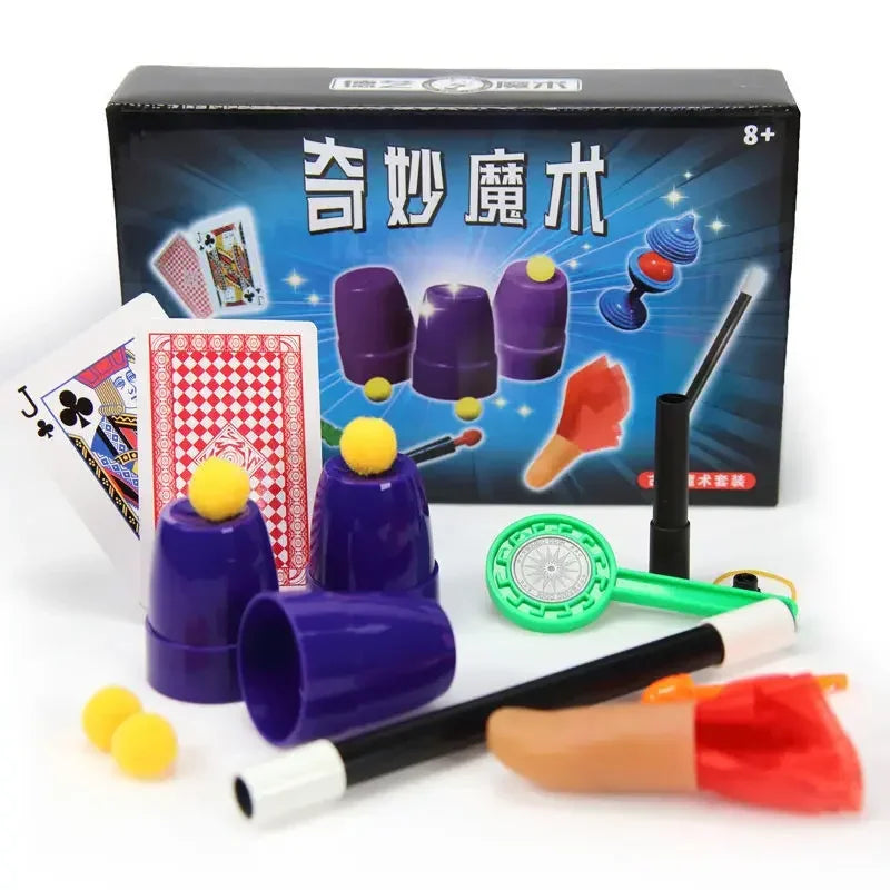 Puzzle Simple Magic Prop Beginners Magic Tricks Kit Set For Kids Exciting Magician Tricks Performance Show Boys Birthday Gifts - Big Tim's Magic Emporium