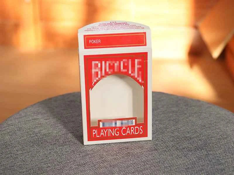 Incredible Box Poker Magic Tricks Card Appearing From Empty Box Magician Close Up Street Illusions Gimmicks Mentalism Props